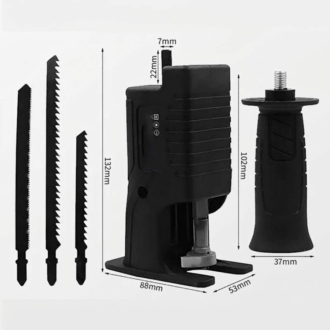 Adaptador De Sierra Portátil -¡Vuelve tu taladro una sierra potente en 3 segundos!
