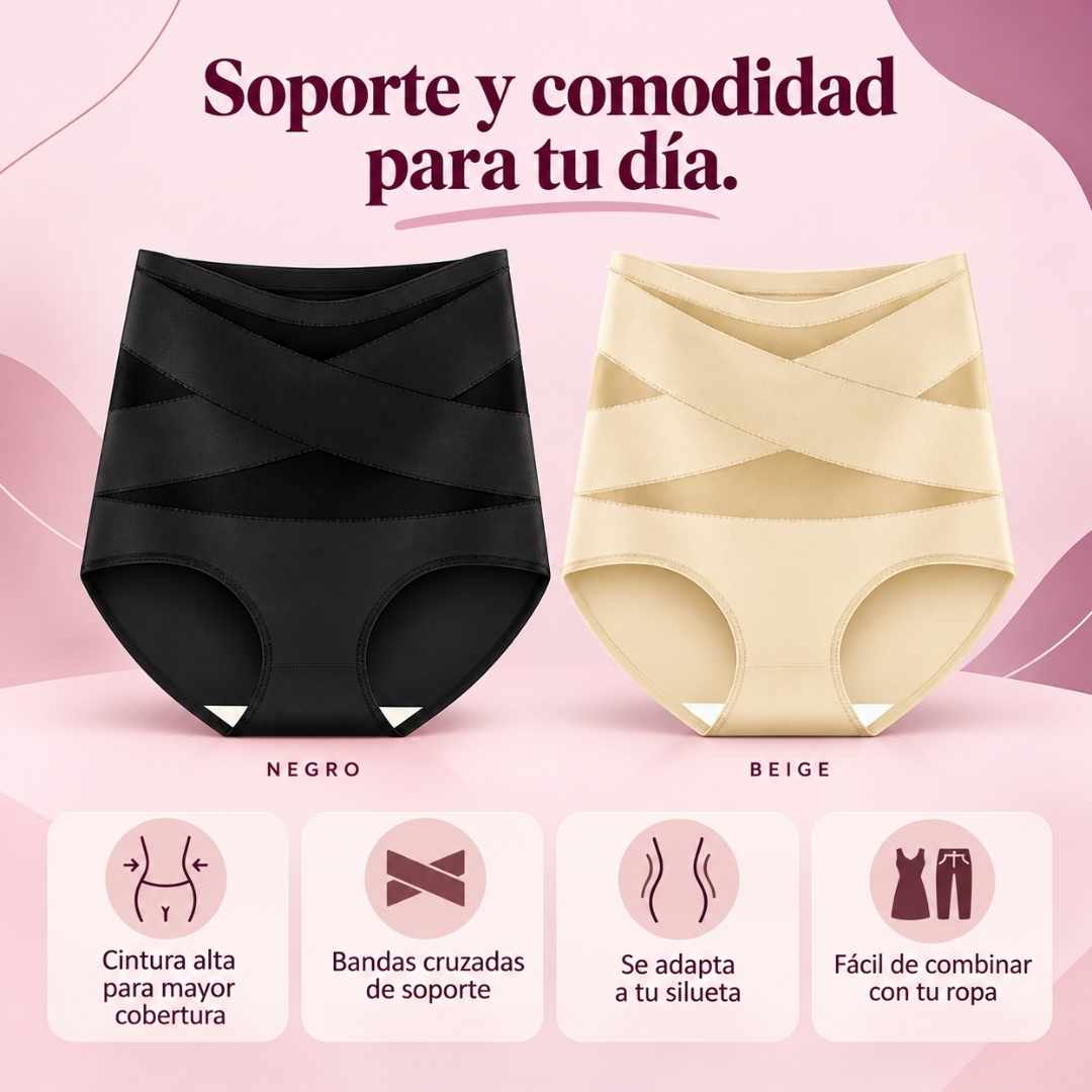 Braga alta moldeadora plus size-Aplana el abdomen sin faja que apriete