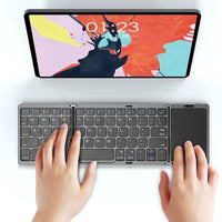 TECLADO PLEGABLE AS-1008 CON TOUCH PAD