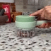 Picatodo Eléctrico 4 en 1: Cocine en segundos sin esfuerzo ⚡