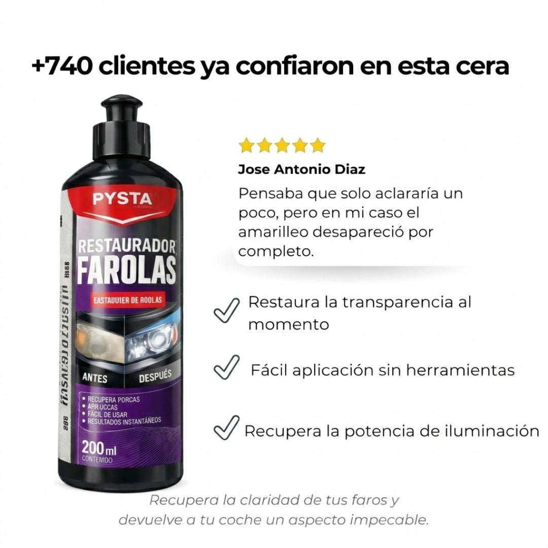 Restaurador De Farolas Formula Innovador