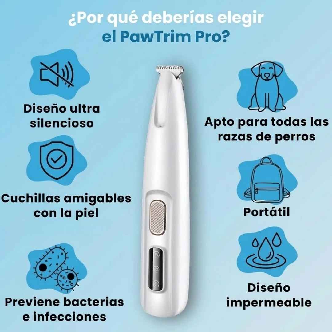PawTrimPro: Precisión para huellitas limpias y seguras