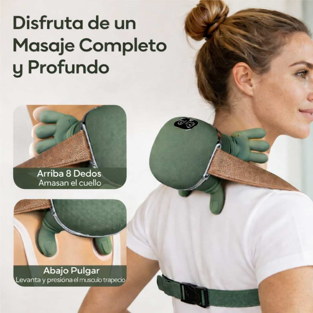 Masajeador Cervical y Corporal: Adiós a las tensiones en la cervical, cuello y hombros
