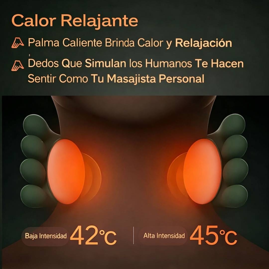 Masajeador Cervical y Corporal: Adiós a las tensiones en la cervical, cuello y hombros