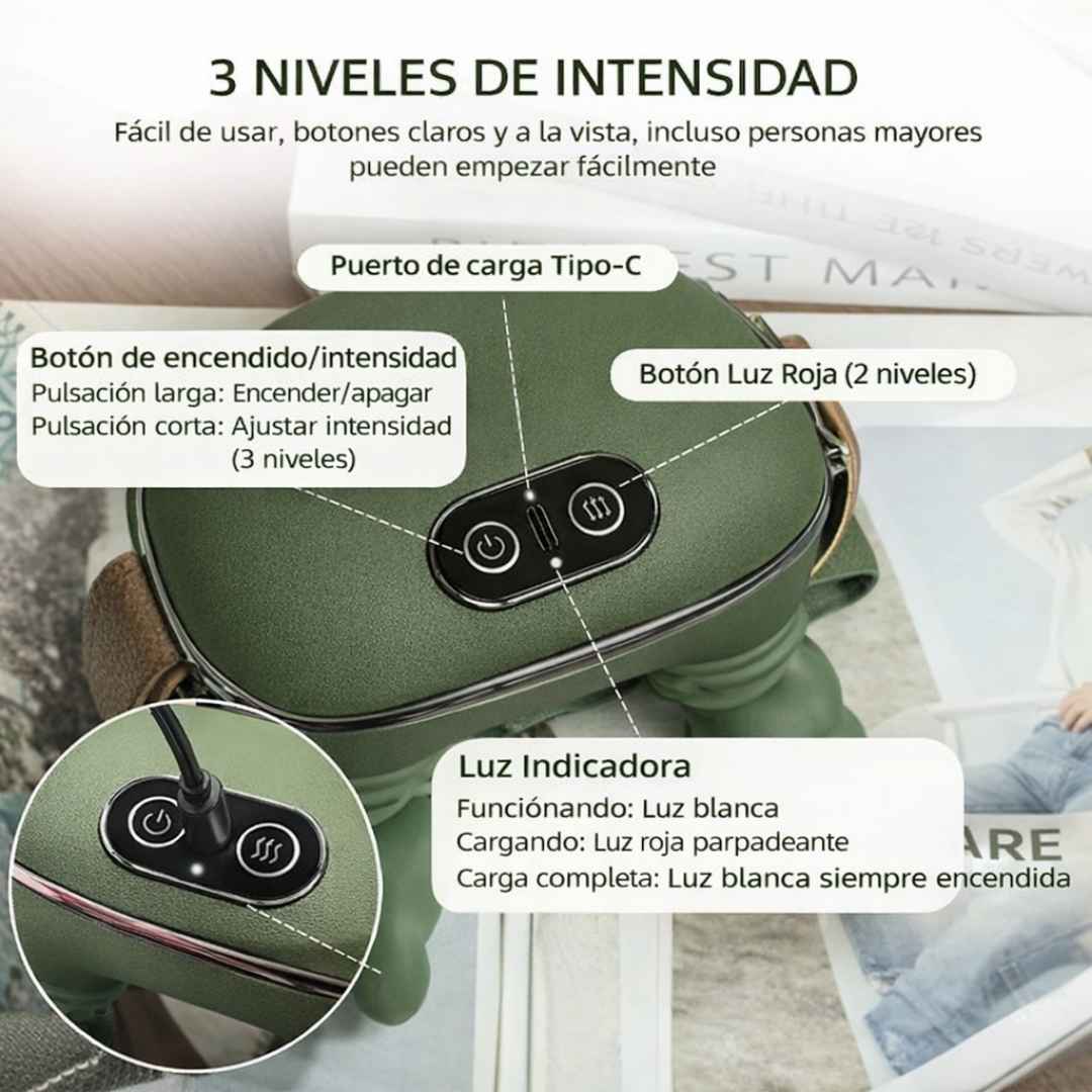 Masajeador Cervical y Corporal: Adiós a las tensiones en la cervical, cuello y hombros