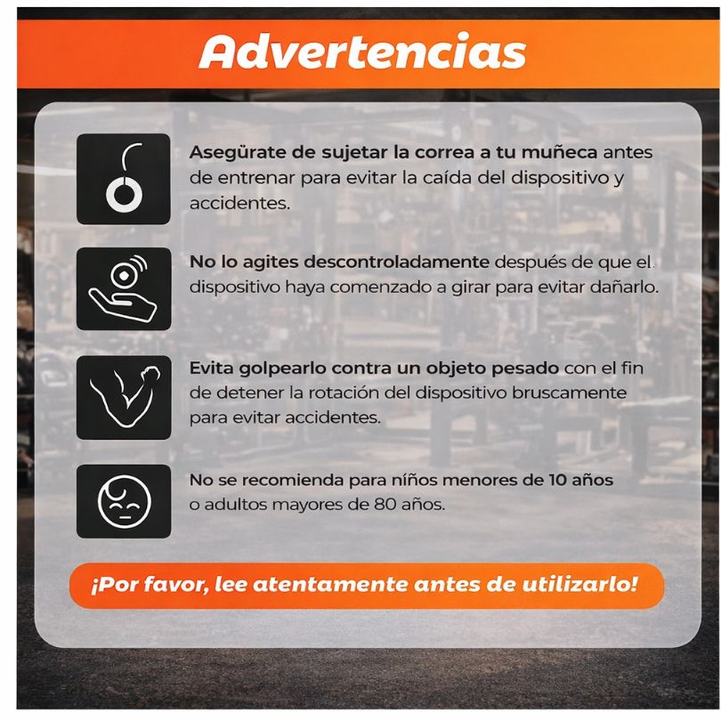 GyroBall Pro – Pelota antiestrés giroscópica y ejercitador de manos