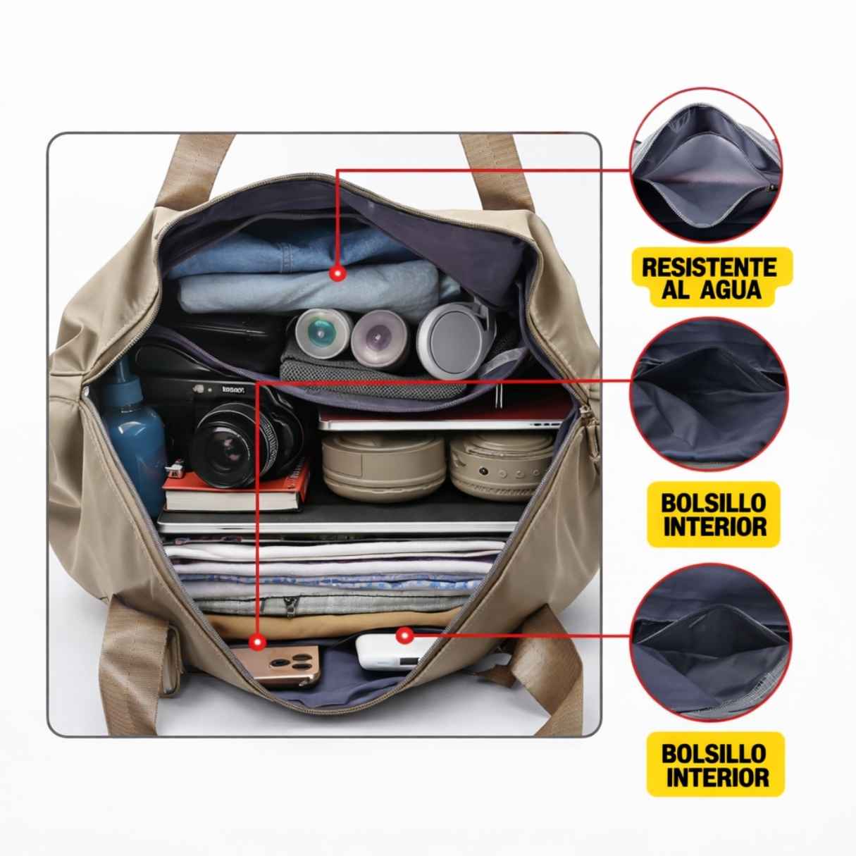 BOLSO VIAJERO PLEGABLE