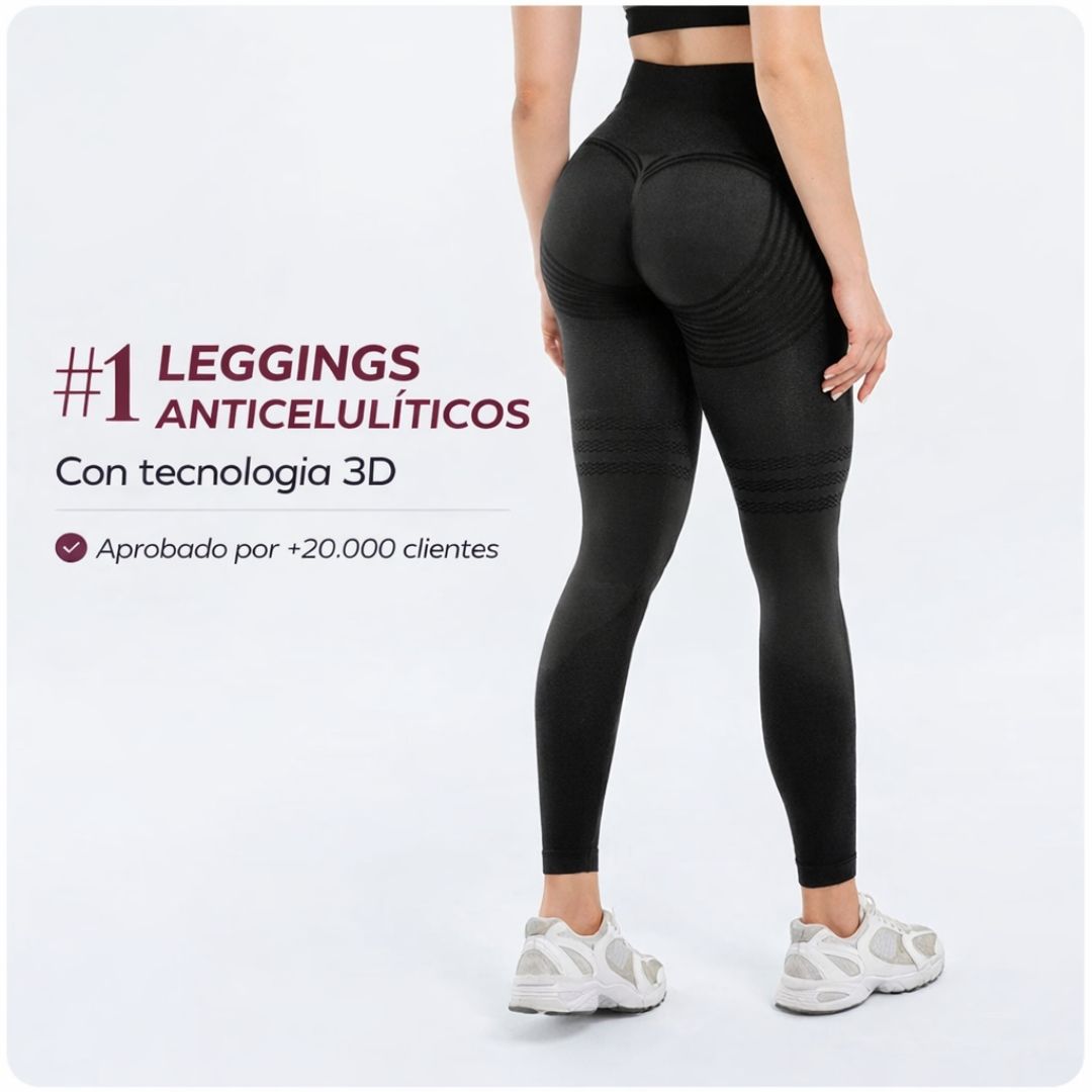 Leggins con Neopreno 3D: Realza tu Figura y Siéntete Segura al Instante