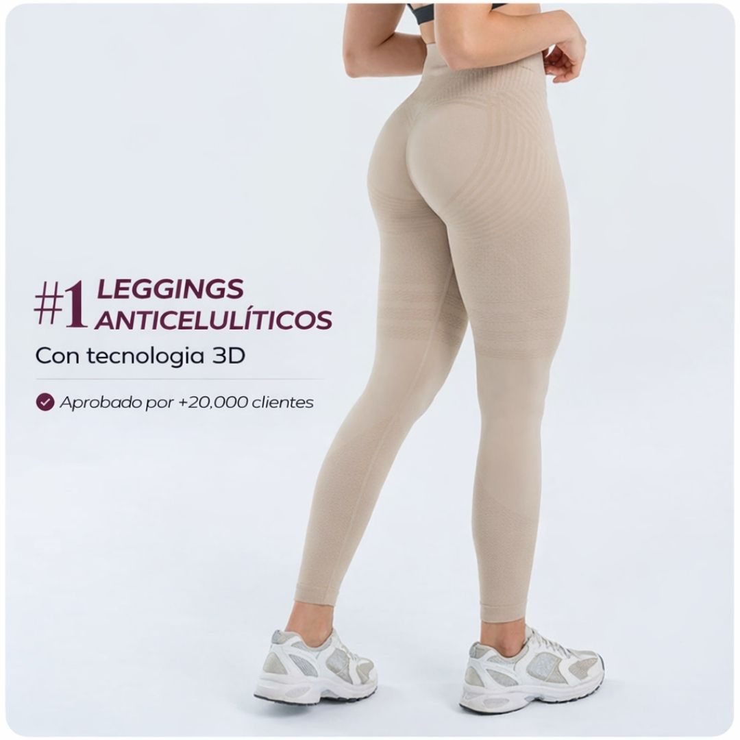 Leggins con Neopreno 3D: Realza tu Figura y Siéntete Segura al Instante