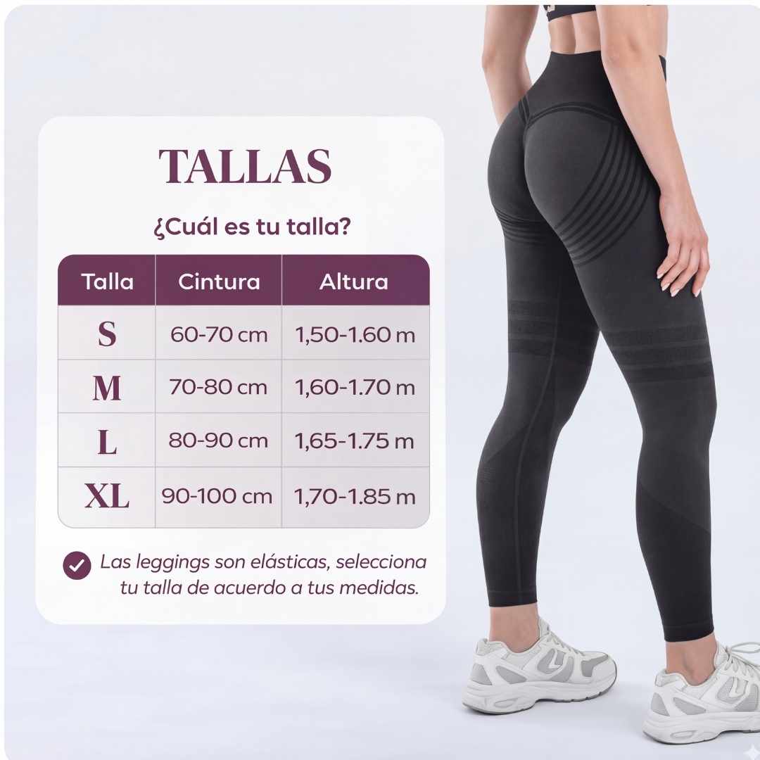 Leggins con Neopreno 3D: Realza tu Figura y Siéntete Segura al Instante
