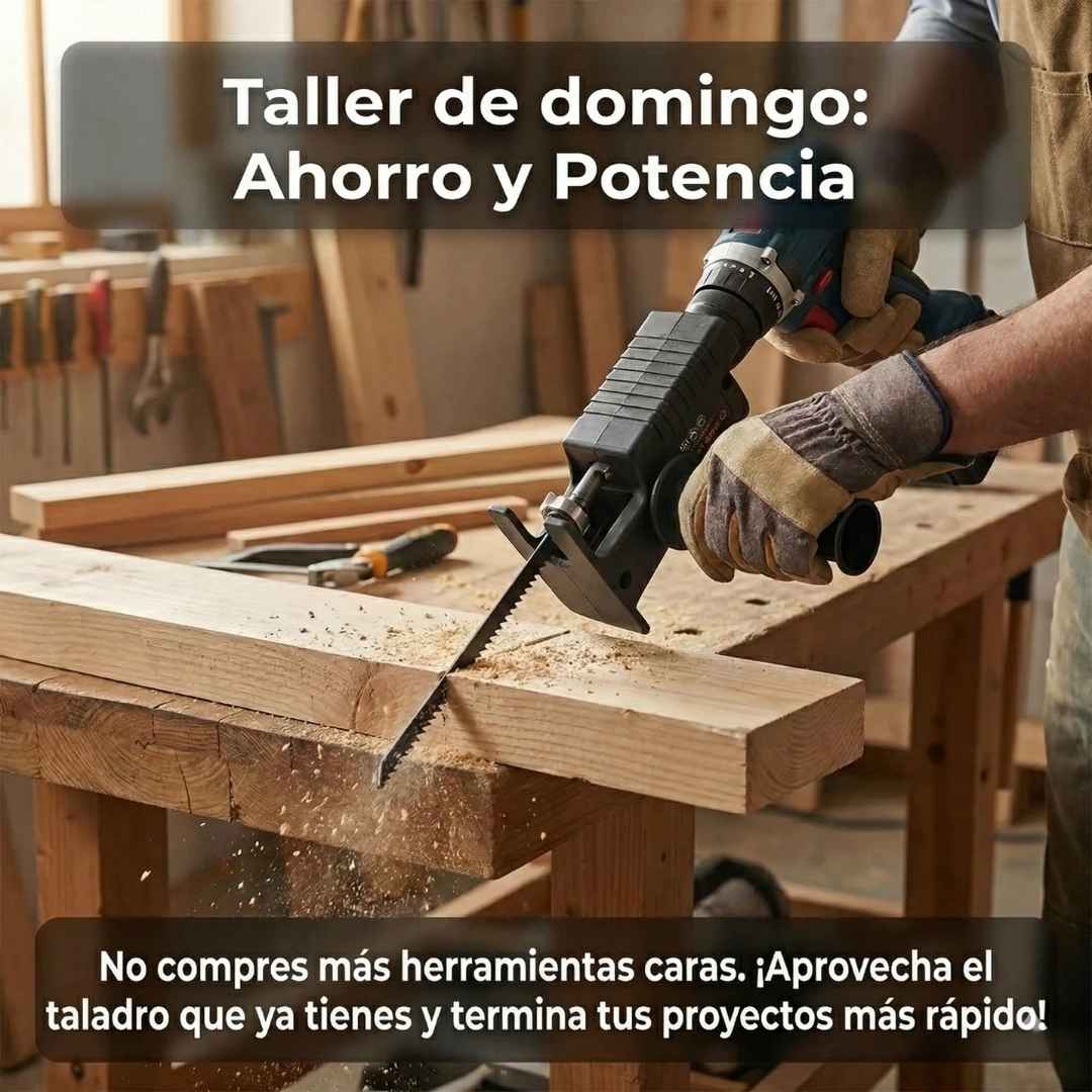 Adaptador Profesional De Sierra Portátil Para Taladro