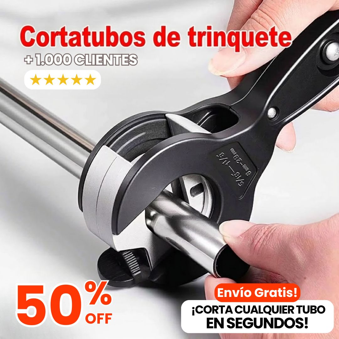 TUBCUT: Llave Cortatubos de Trinquete Eficiente