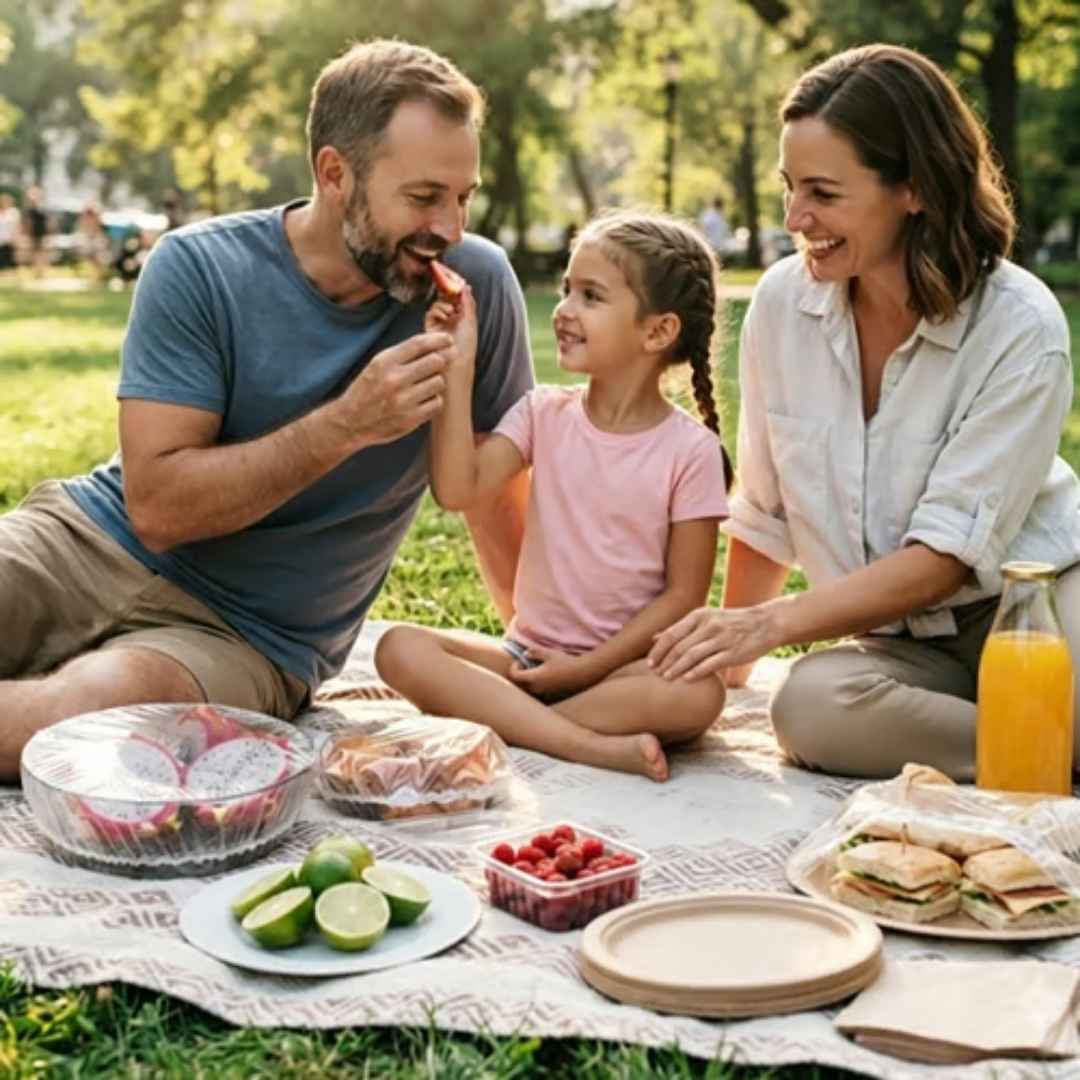 Tapas Silicona Ajustables x 6 Unidades - Conserva Tus alimentos Frescos y Tu Nevera Sin Olores