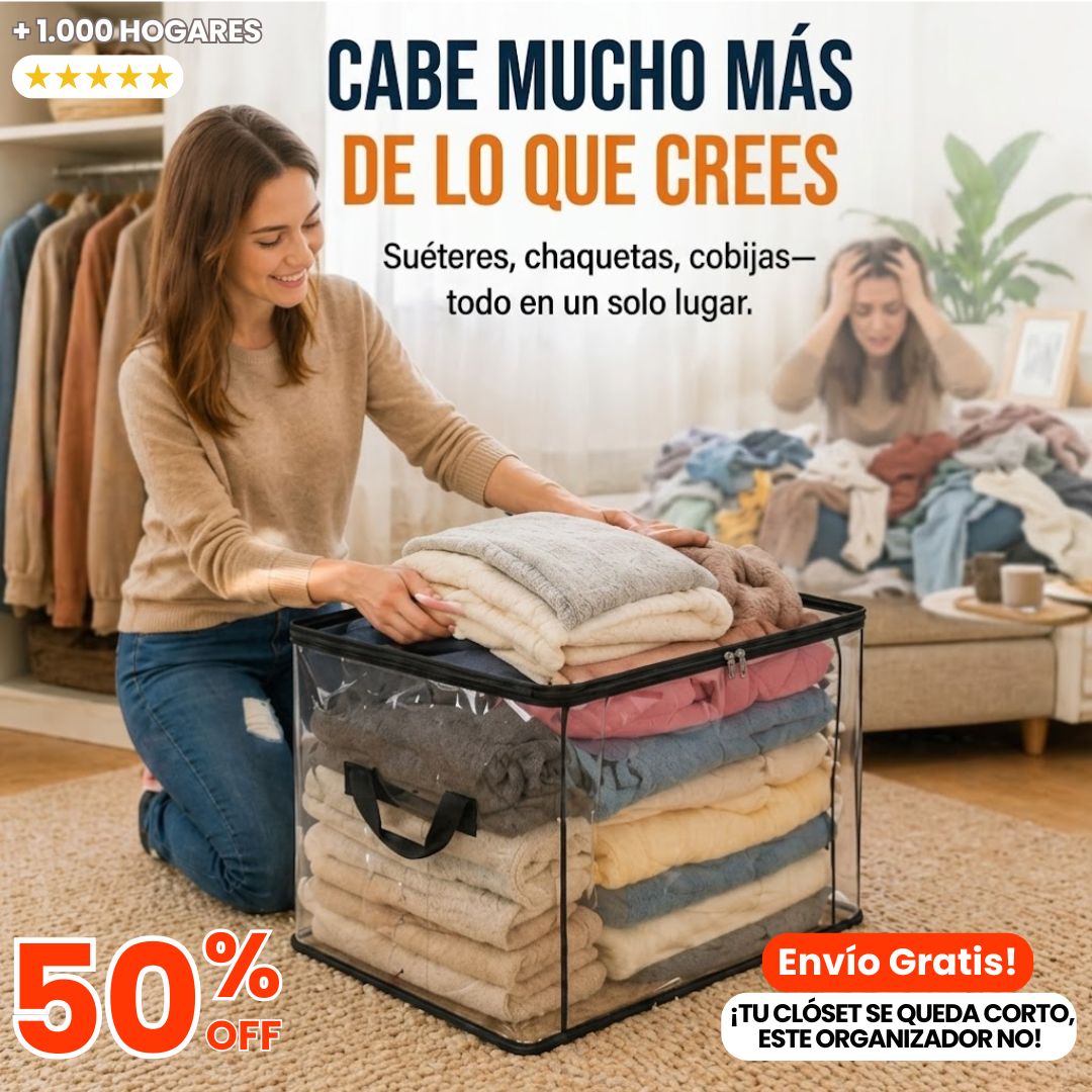 Bolsa Organizadora 100L - Tu Espacio Organizado, Tu Tranquilidad Intacta