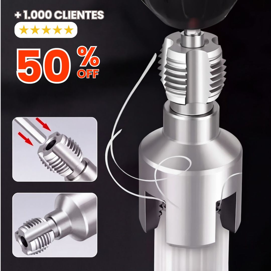 Kit Broca Enroscar Tubos: Uniones Perfectas y sin Fugas en Segundos