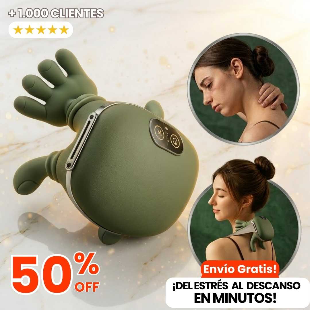 Masajeador Cervical y Corporal: Adiós a las tensiones en la cervical, cuello y hombros