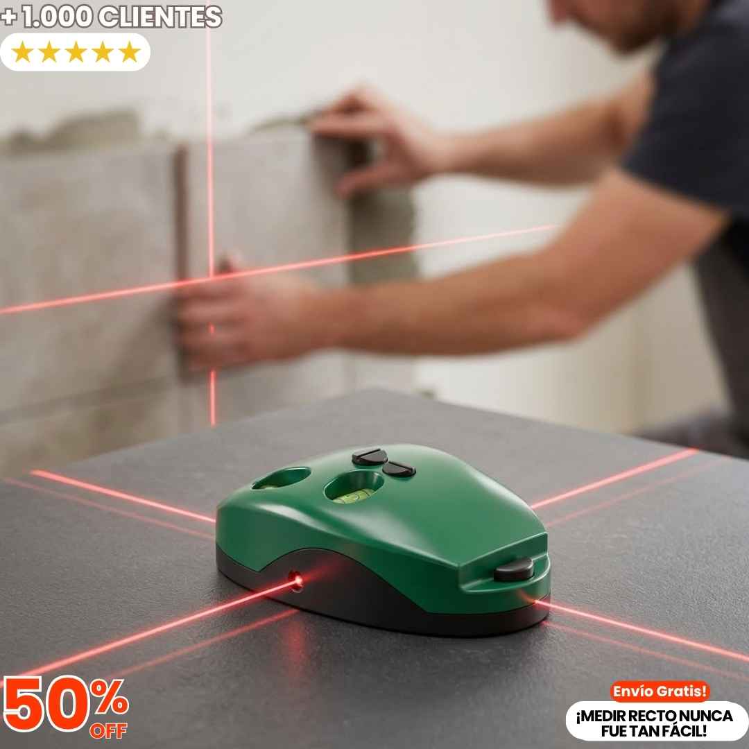 Nivel Laser 90 Grados- Precisión y Elegancia En Tus Proyectos