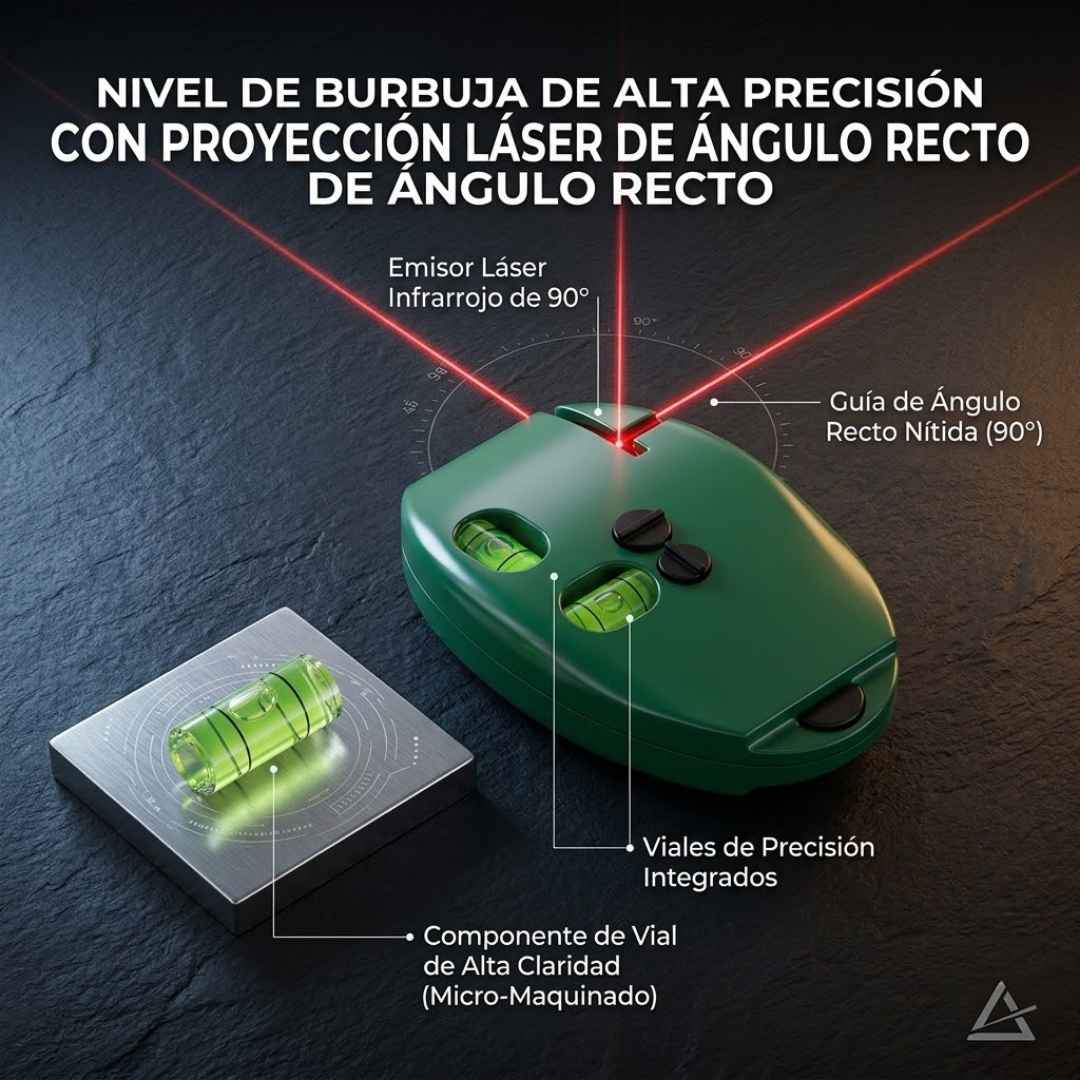 Nivel Laser 90 Grados- Precisión y Elegancia En Tus Proyectos
