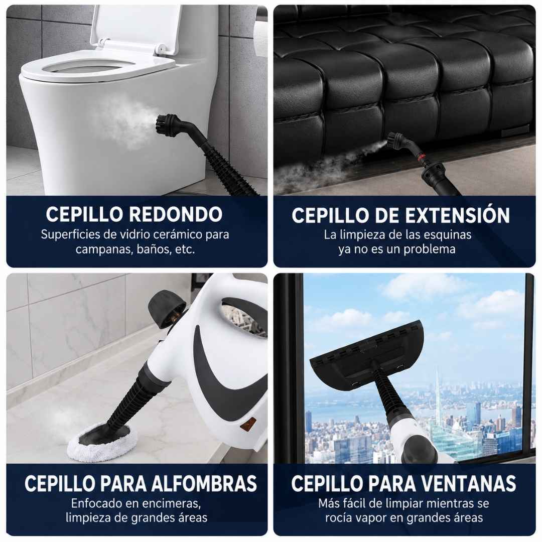 Limpiador A Vapor Eléctrico Portatil