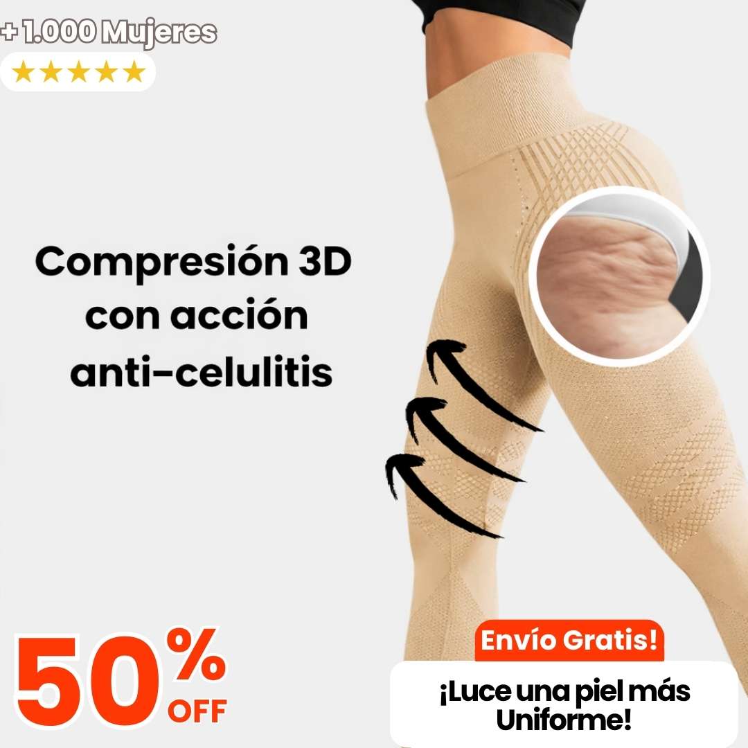 Leggins con Neopreno 3D: Realza tu Figura y Siéntete Segura al Instante
