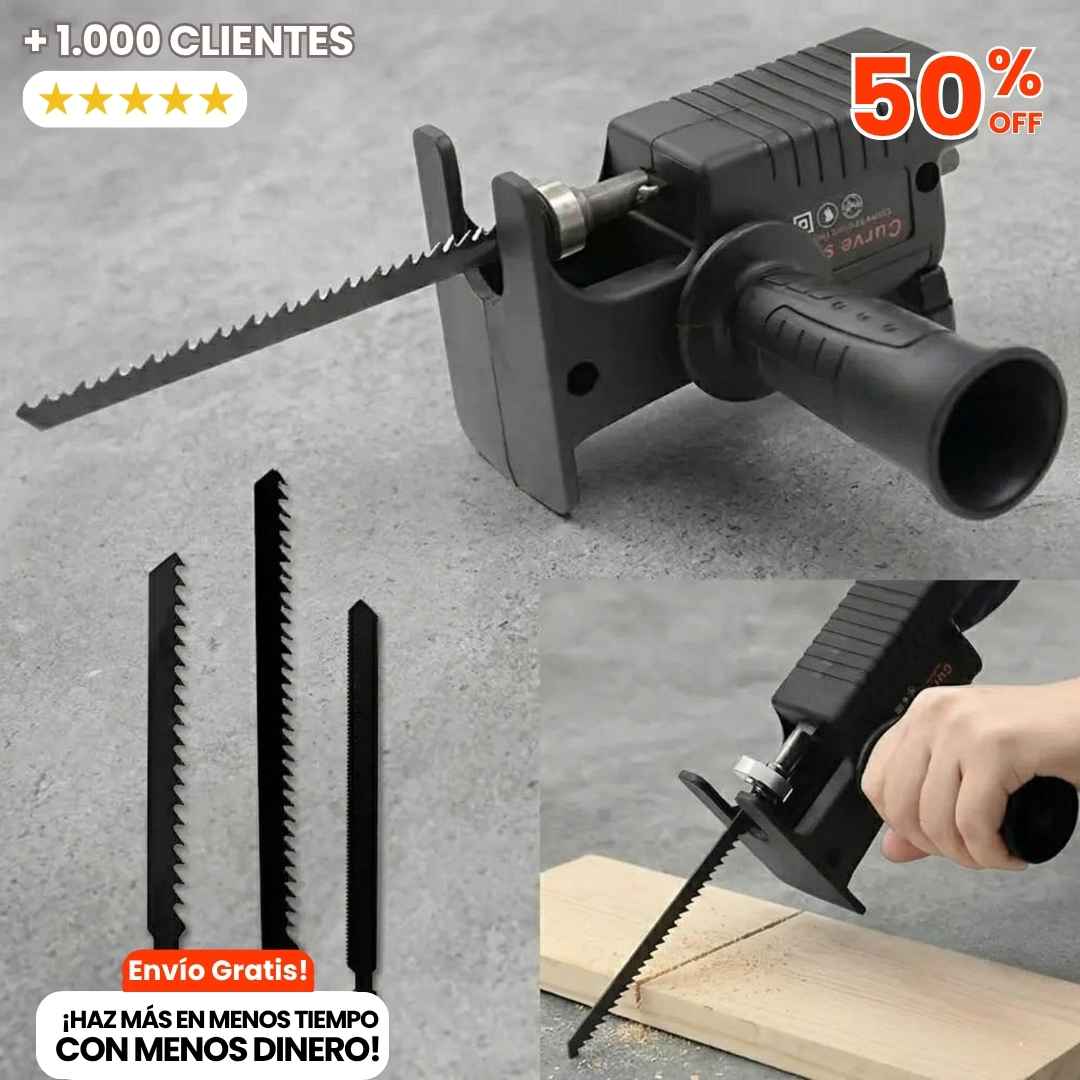 Adaptador Profesional De Sierra Portátil Para Taladro