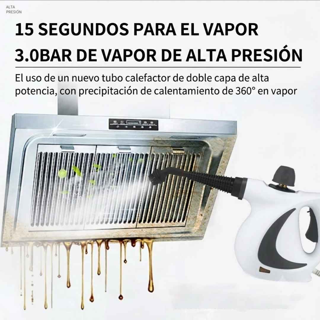 Limpiador A Vapor Eléctrico Portatil
