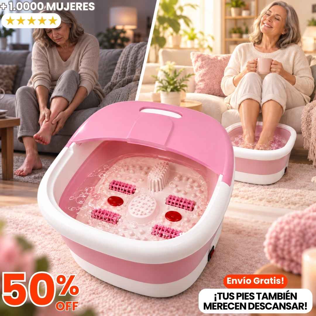 Spa Plegable: El Descanso Que Tus Pies Piden
