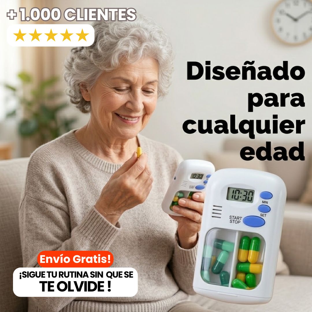 Pastillero con Alarma Recordatorio: Tu Aliado para Seguir tu Rutina sin Retrasos