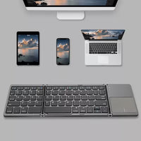 TECLADO PLEGABLE AS-1008 CON TOUCH PAD