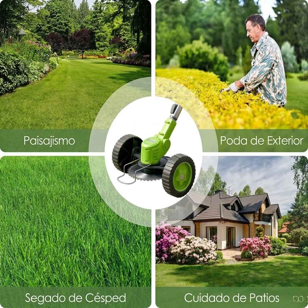 Recortadora Inalámbrica 3 en 1: Máxima Potencia, Cero Esfuerzo