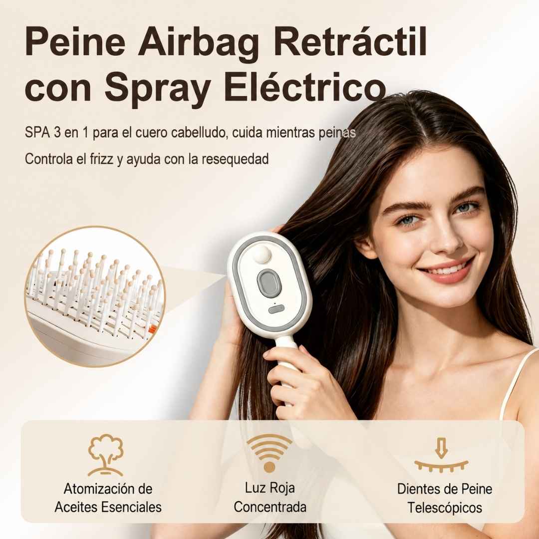 CEPILLO VAPOR CAPILAR MASAJE