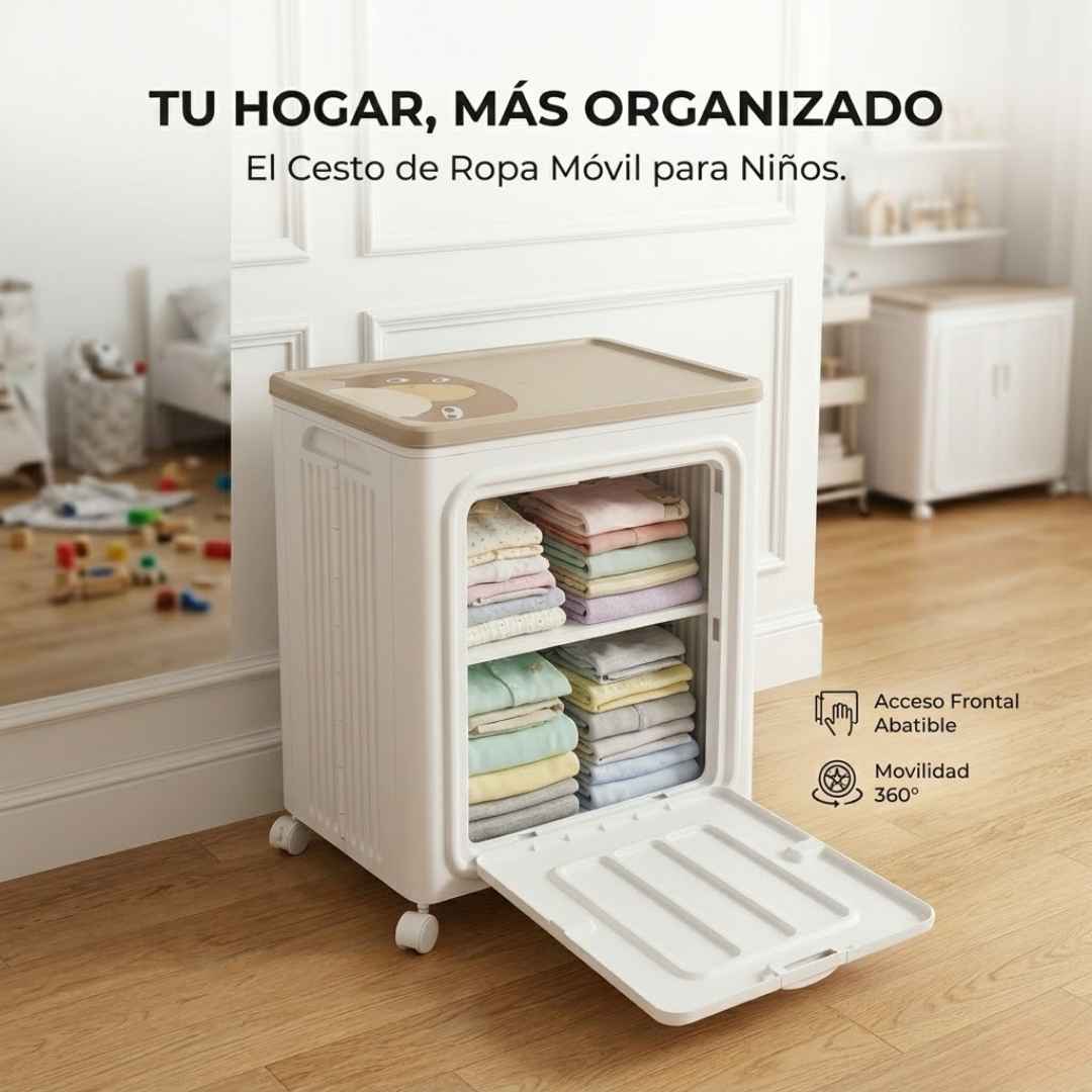Cesta organizador lavanderia DROPI CUP
