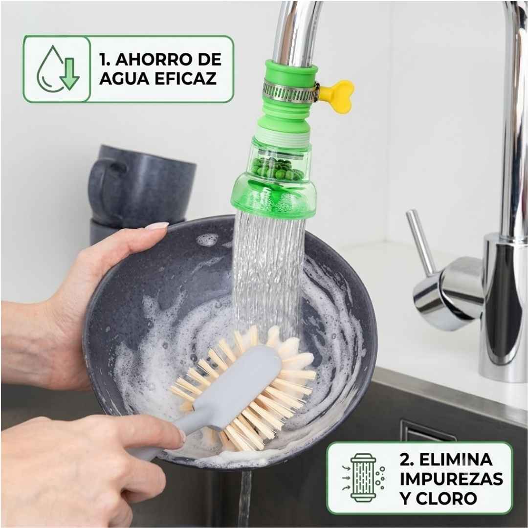FILTRO Y AHORRADOR DE AGUA