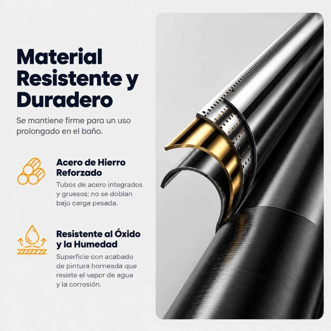 Organizador Para Baño Estante Blanco