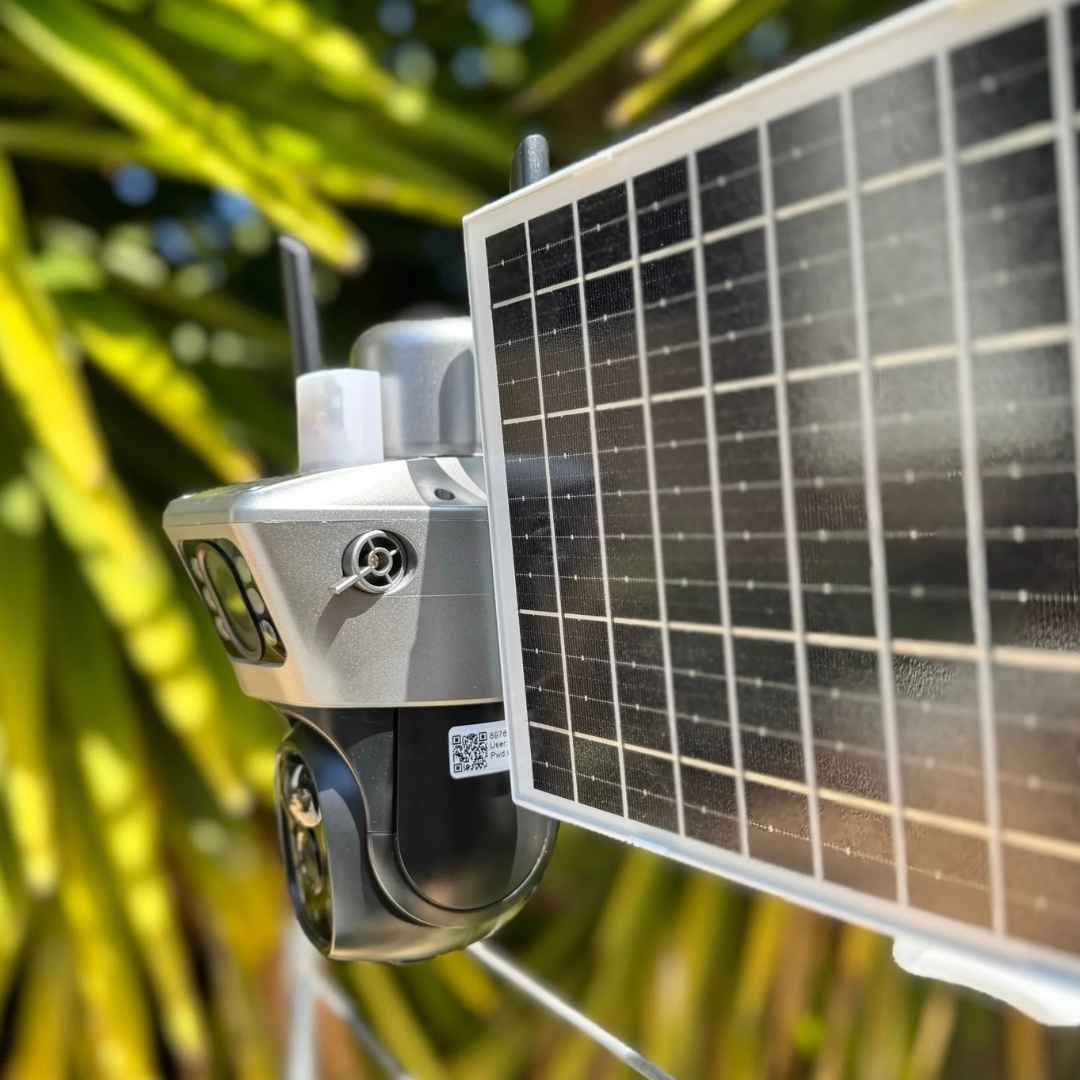 Cámara 360 Panel Solar - Protección sin Electricidad para Tu Hogar