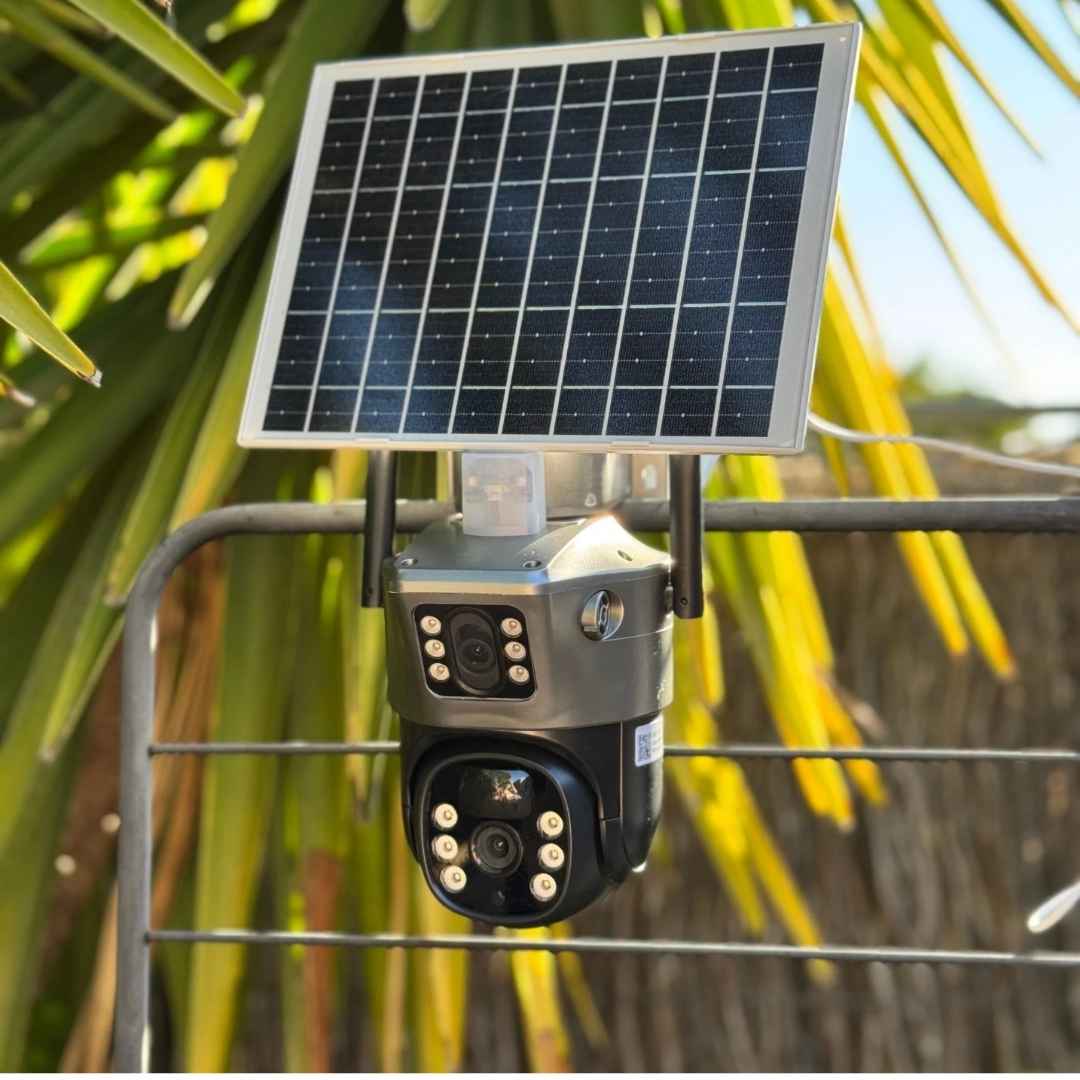 Cámara 360 Panel Solar - Protección sin Electricidad para Tu Hogar