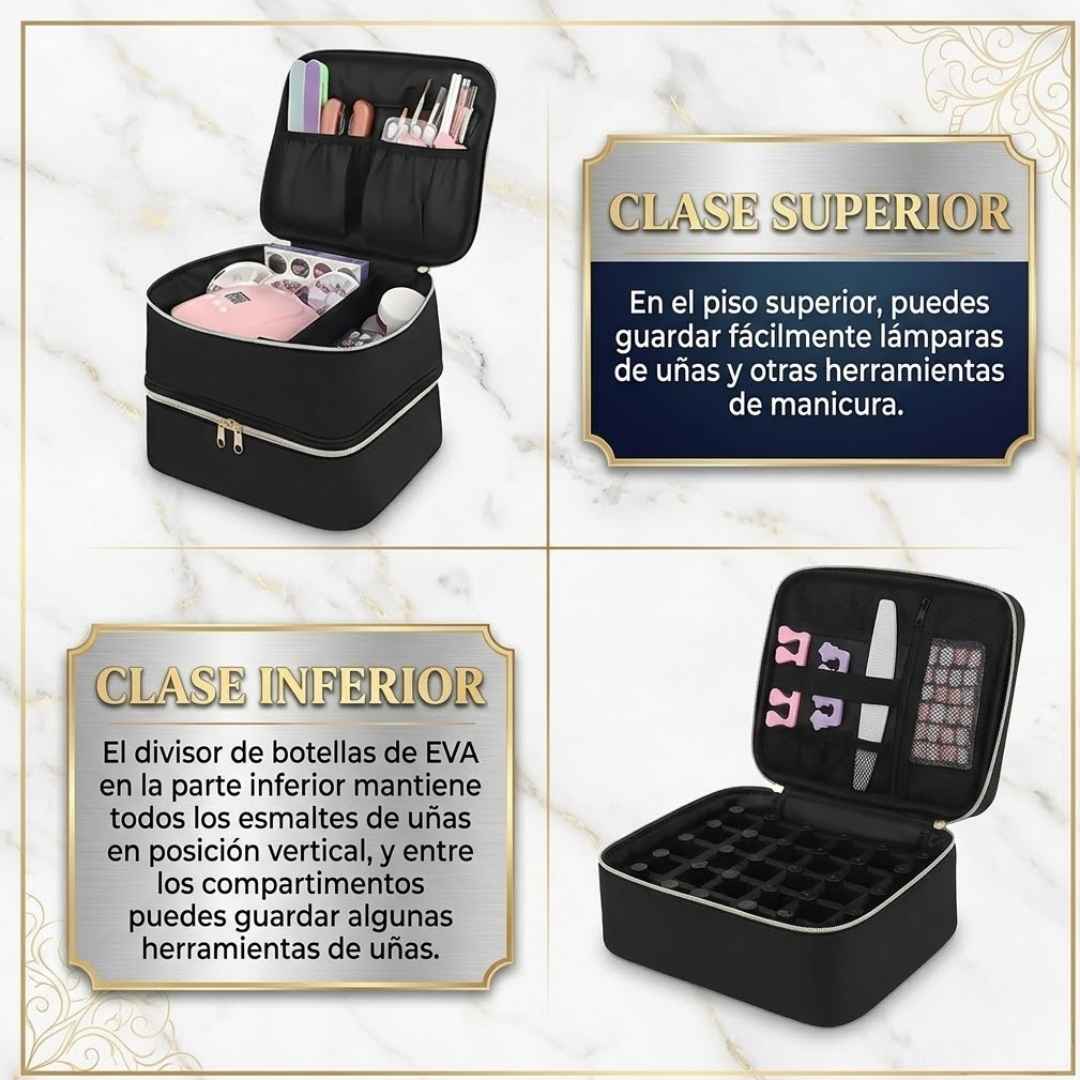Bolsa De Doble Almacenamiento De Esmalte