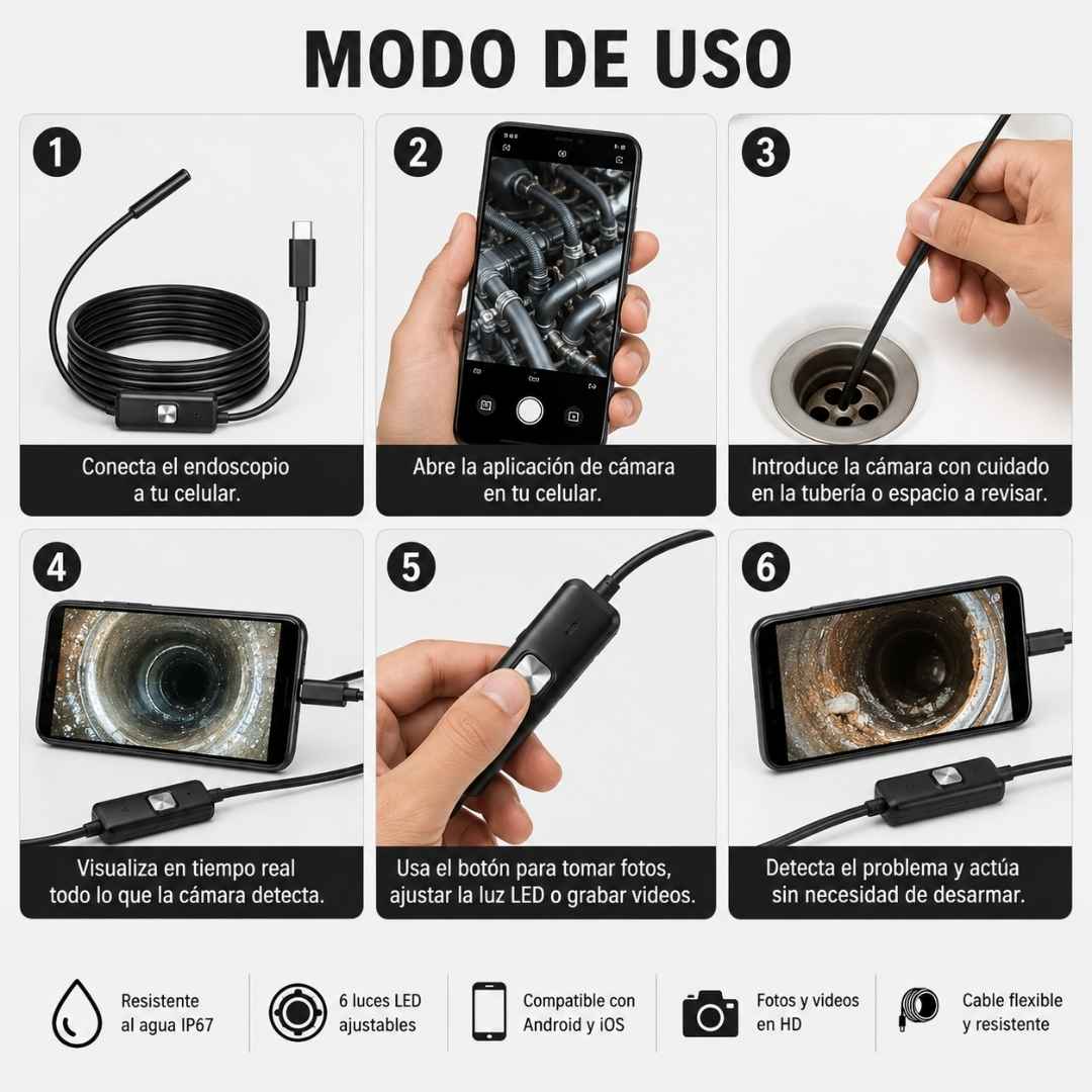 camara endoscopia