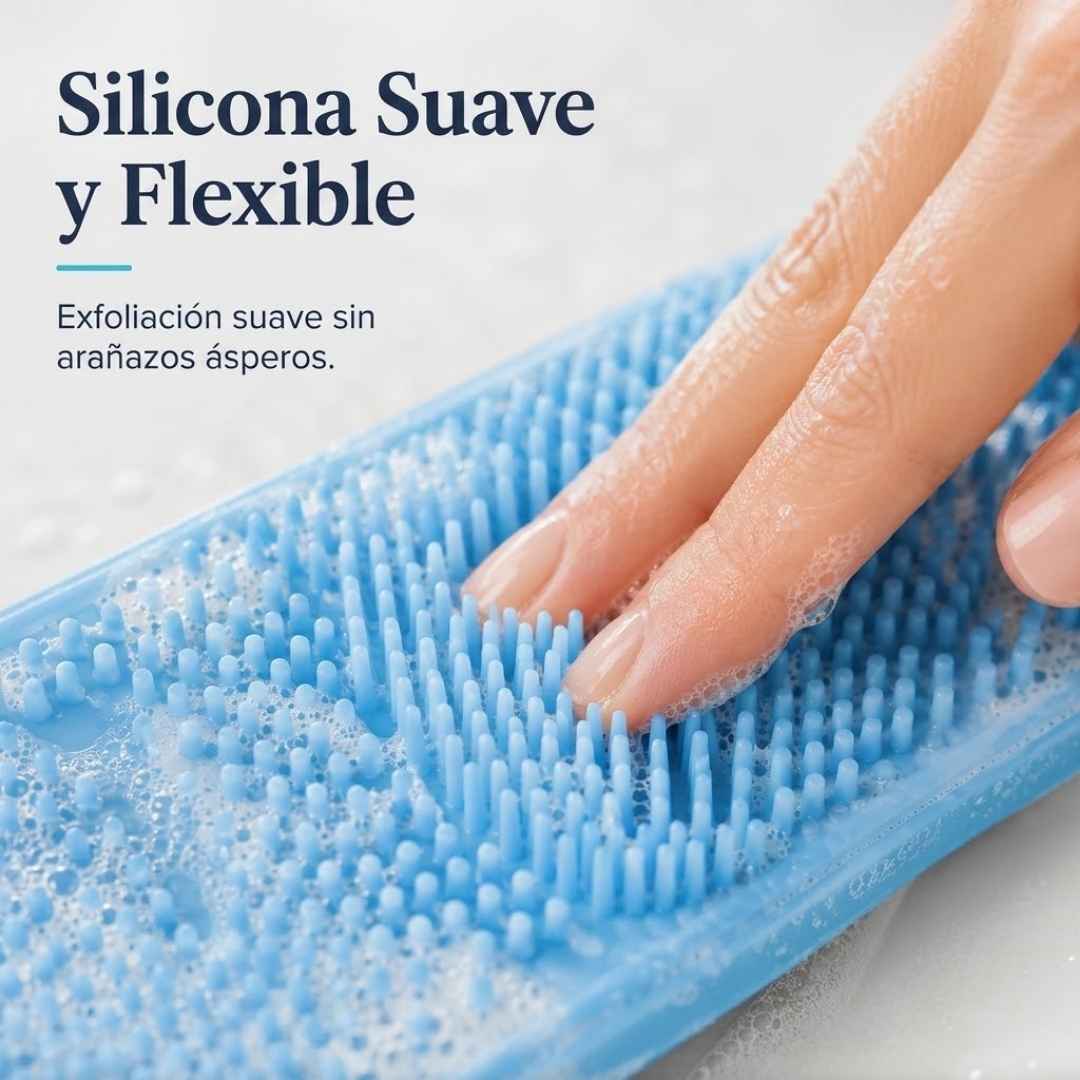 Banda Exfoliante de Silicona: Cuerpo Suave y Cero Piel Muerta 🚿✨