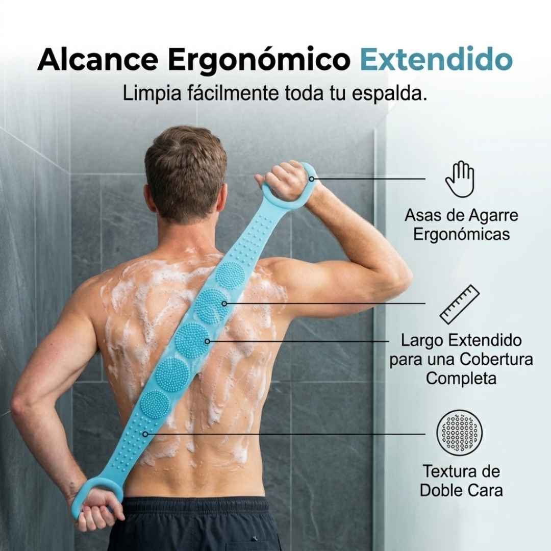 Banda Exfoliante de Silicona: Cuerpo Suave y Cero Piel Muerta 🚿✨