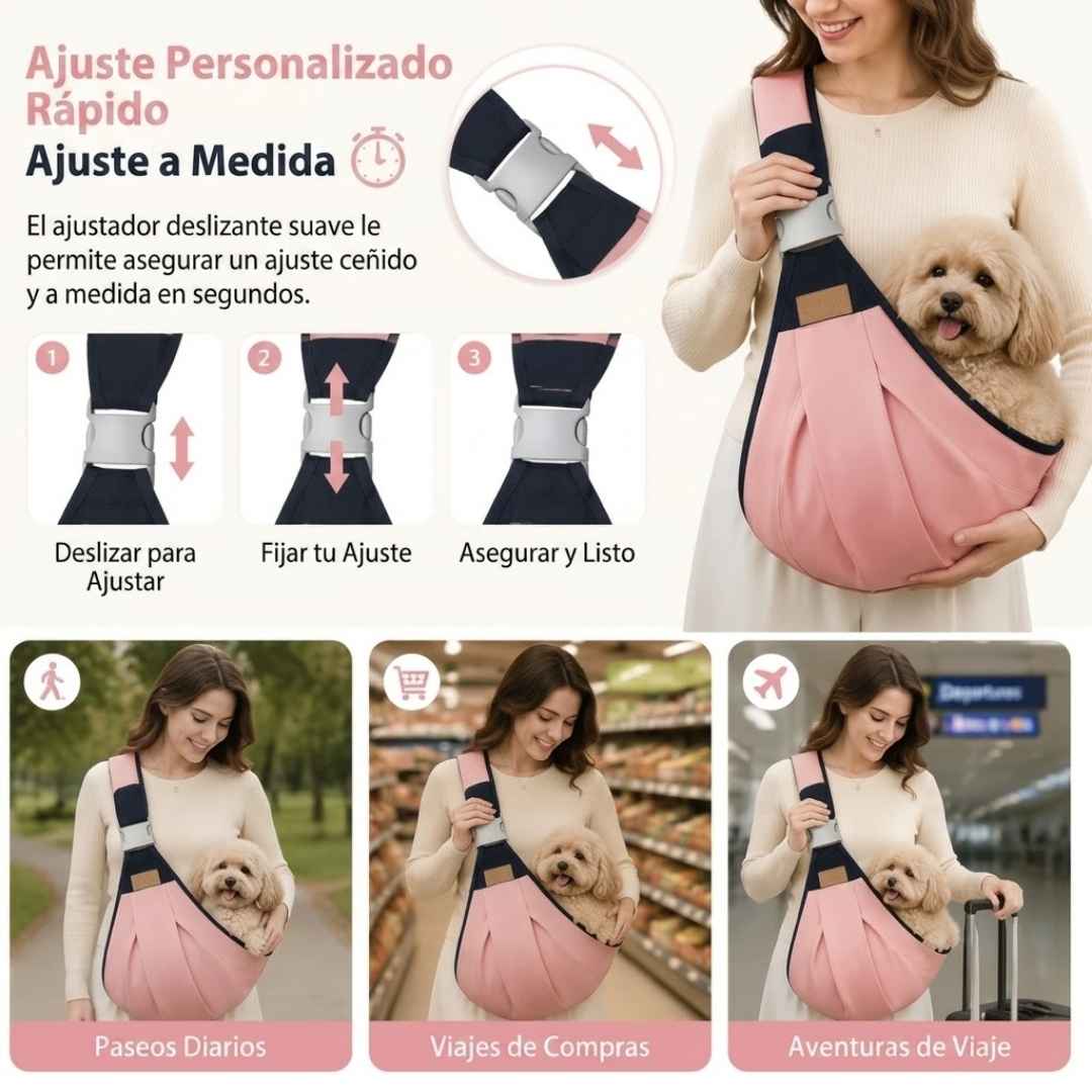Cargador de Hombro Para Bebé: Manos Libres y Cero Dolor de Espalda