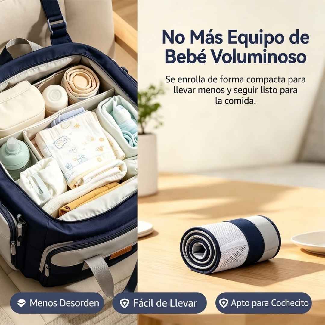 Cargador de Hombro Para Bebé: Manos Libres y Cero Dolor de Espalda