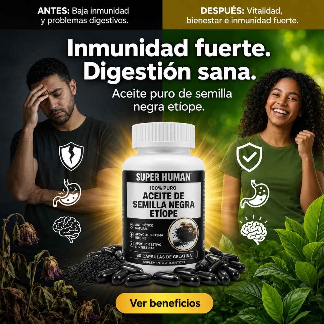 ETHIOPIAN BLACK SEED OIL: TU ALIADO EN EL CUIDADO DE TU BIENESTAR DIGESTIVO