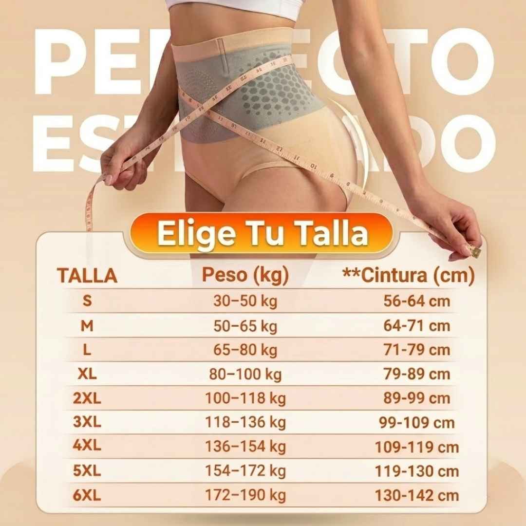 FAJA CONTROL ABDOMEN CON IONES