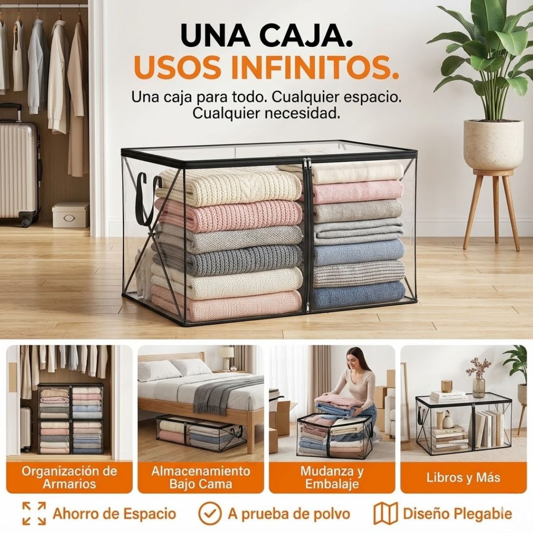 Bolsa Organizadora 100L - Tu Espacio Organizado, Tu Tranquilidad Intacta