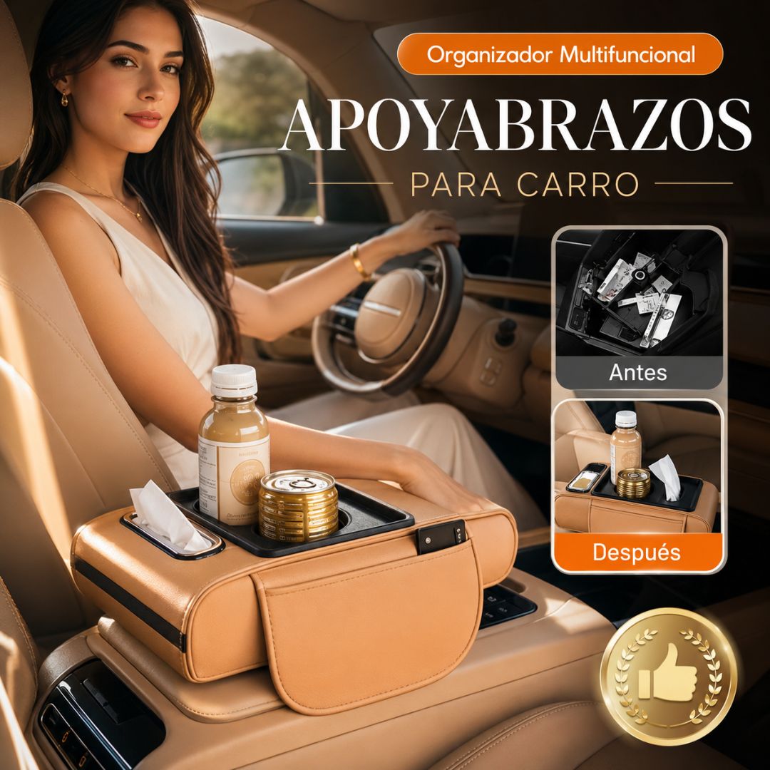 REPOSA BRAZOS PARA CARRO