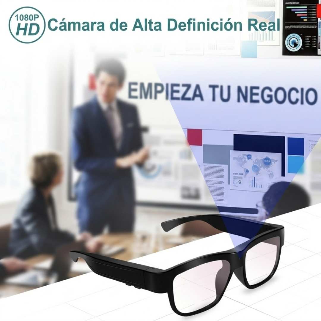 Gafas de Acción HD: Graba Cada Recorrido en Primera Persona sin Ocupar tus Manos