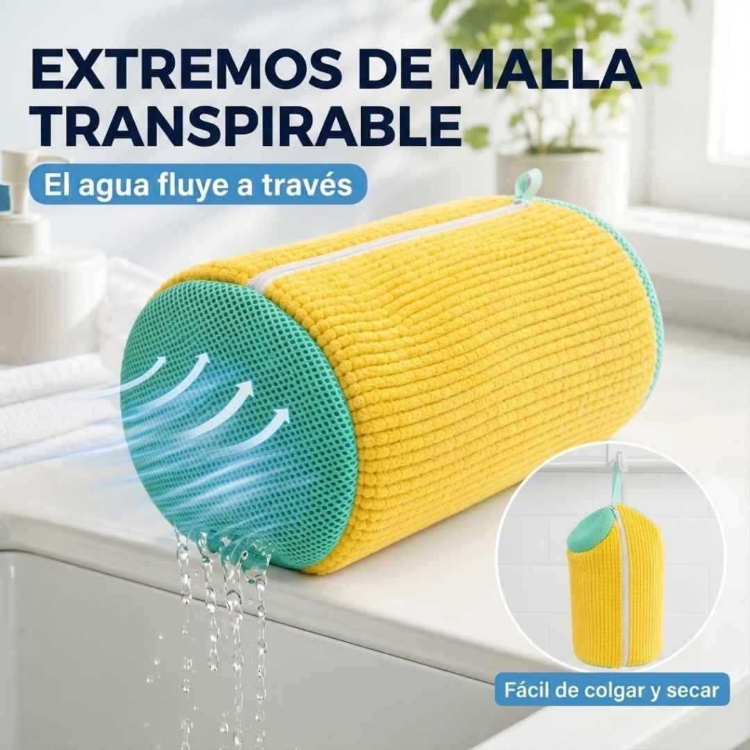 Bolsa Mágica para Lavar Tenis: Zapatos Limpiecitos en la Lavadora sin Dañarlos.