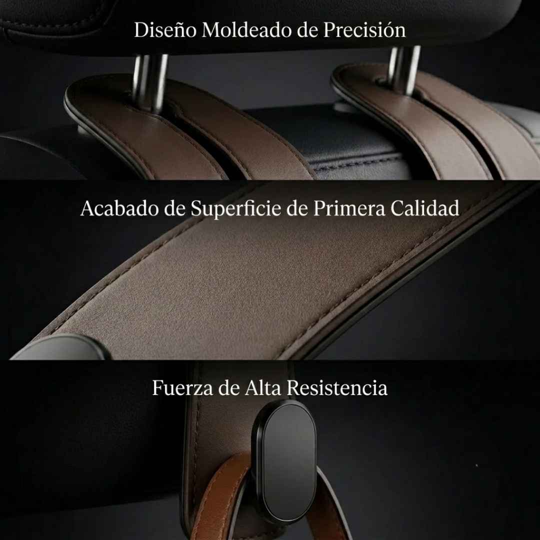 Ganchos de Lujo para el Carro 2X1: Cuelga tus Cosas y Despídete del Desorden