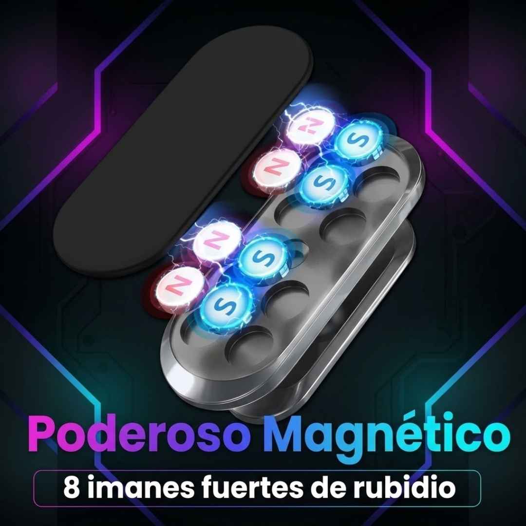 Soporte Magnético Flexible: Maneja Fresco y Sin Distracciones